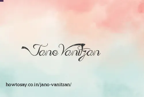 Jano Vanitzan