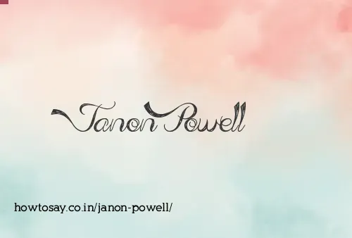 Janon Powell