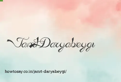 Janrt Daryabeygi