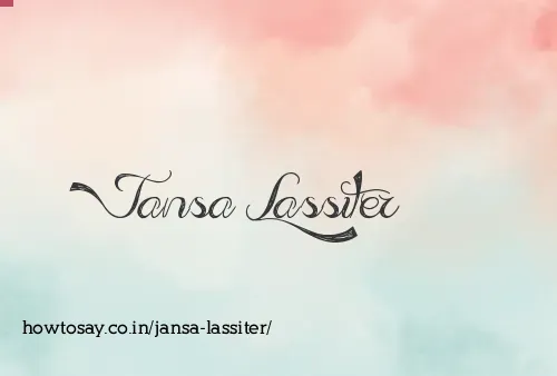 Jansa Lassiter