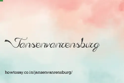 Jansenvanrensburg