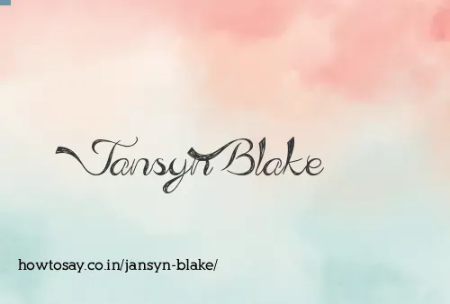 Jansyn Blake