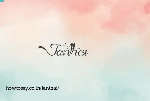 Janthai