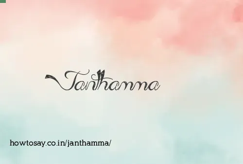 Janthamma