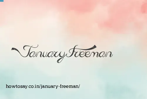 January Freeman