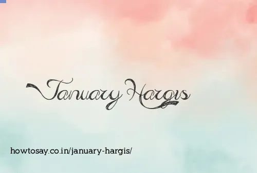 January Hargis