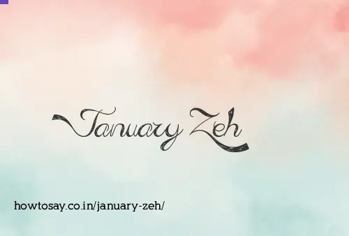 January Zeh