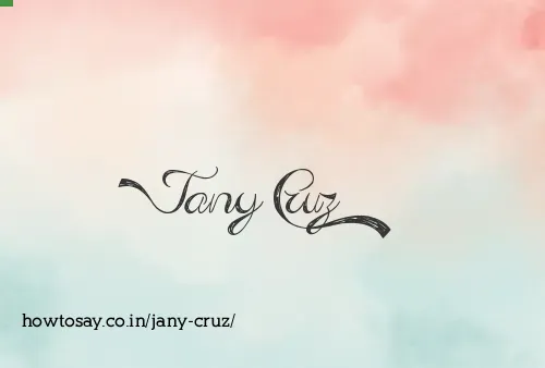 Jany Cruz