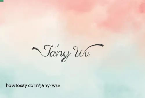 Jany Wu
