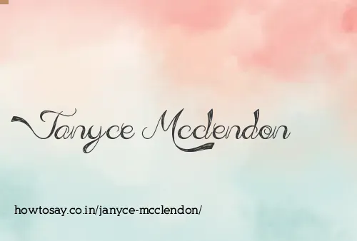 Janyce Mcclendon