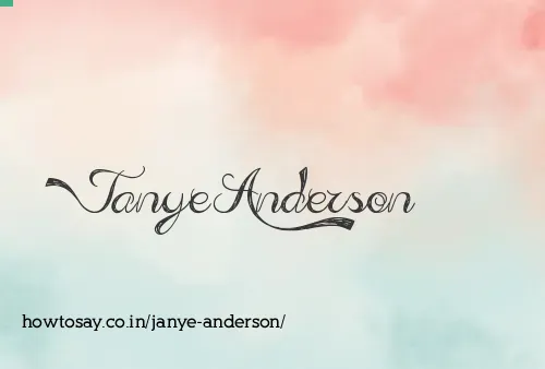 Janye Anderson