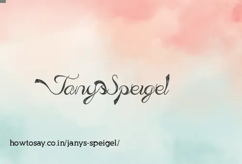 Janys Speigel