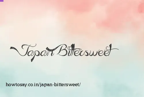Japan Bittersweet