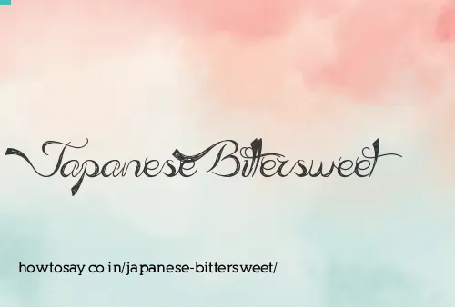 Japanese Bittersweet