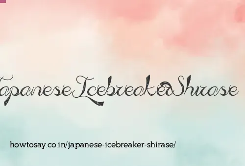 Japanese Icebreaker Shirase