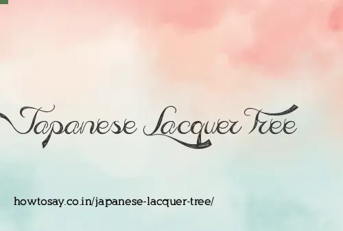Japanese Lacquer Tree