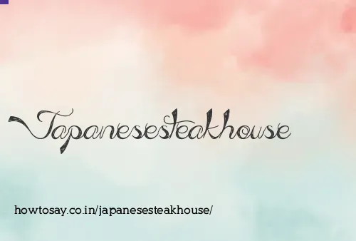 Japanesesteakhouse