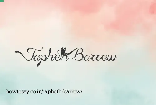 Japheth Barrow