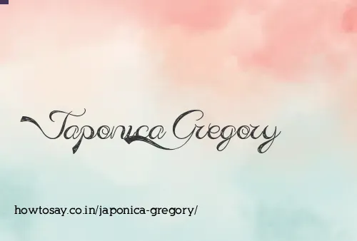 Japonica Gregory