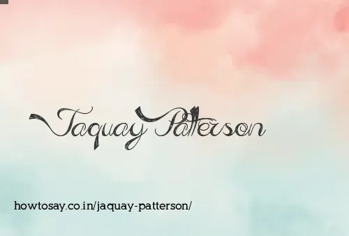 Jaquay Patterson