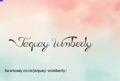 Jaquay Wimberly
