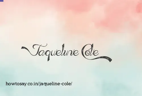 Jaqueline Cole