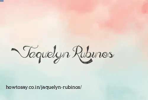 Jaquelyn Rubinos