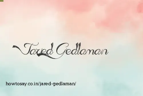 Jared Gedlaman