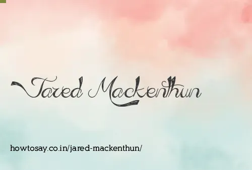 Jared Mackenthun