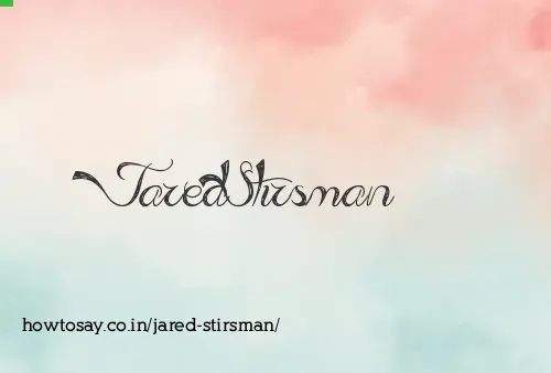 Jared Stirsman