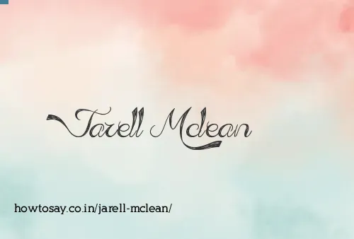 Jarell Mclean