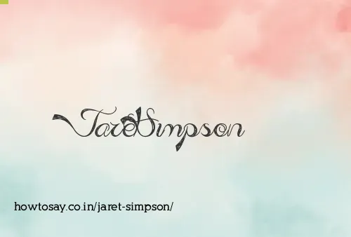Jaret Simpson
