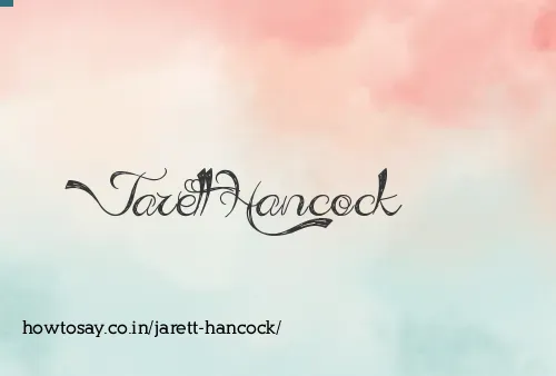 Jarett Hancock