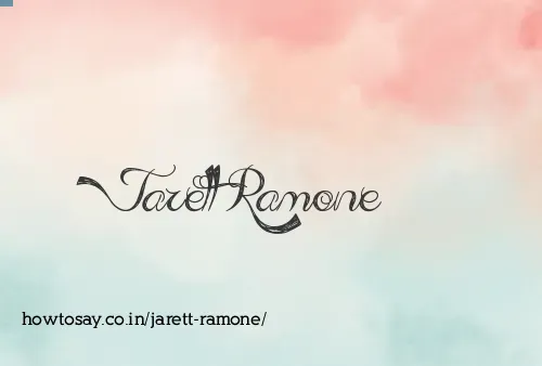 Jarett Ramone