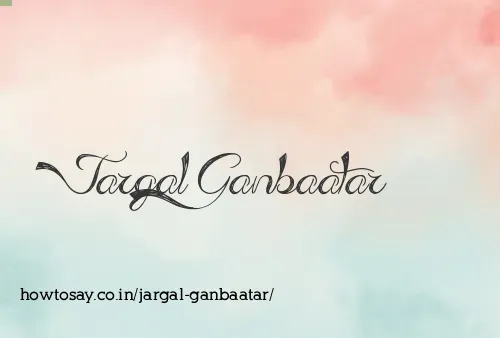 Jargal Ganbaatar