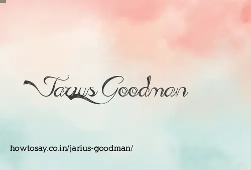 Jarius Goodman