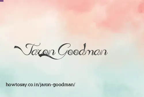 Jaron Goodman