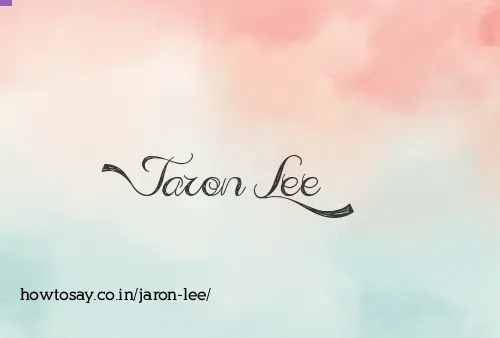Jaron Lee