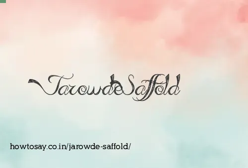 Jarowde Saffold