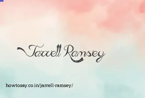 Jarrell Ramsey