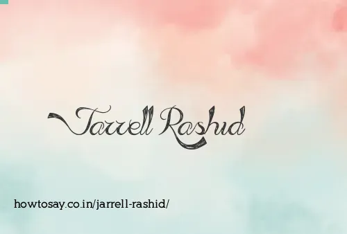 Jarrell Rashid