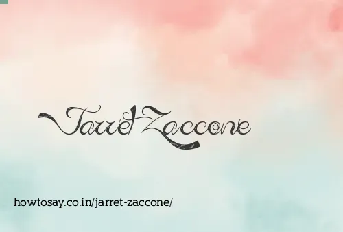 Jarret Zaccone