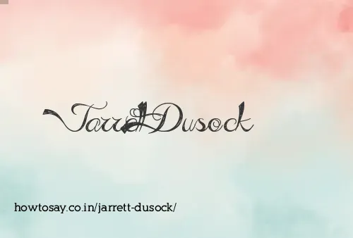 Jarrett Dusock