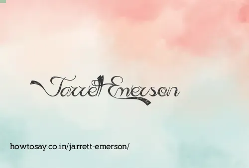 Jarrett Emerson
