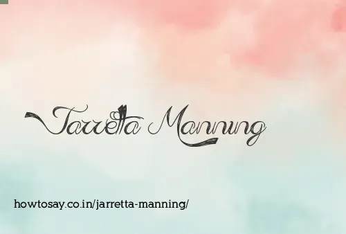Jarretta Manning