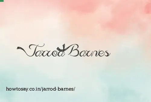 Jarrod Barnes