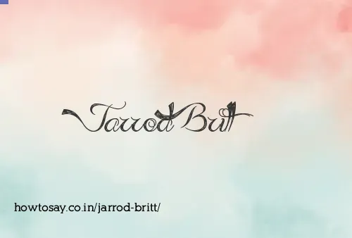 Jarrod Britt