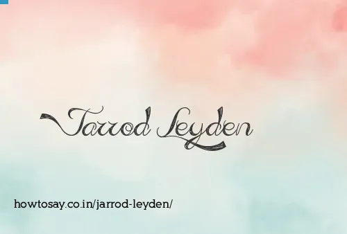 Jarrod Leyden