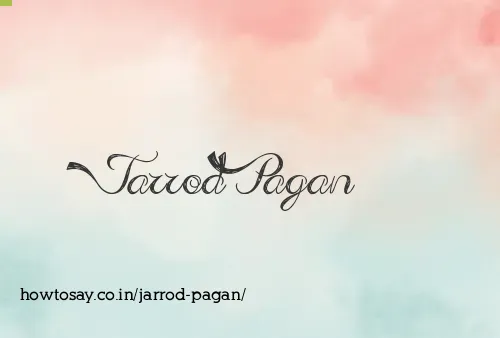 Jarrod Pagan