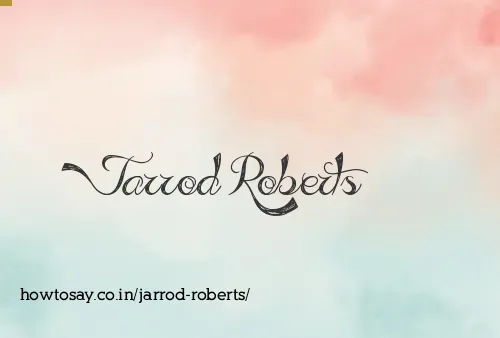 Jarrod Roberts